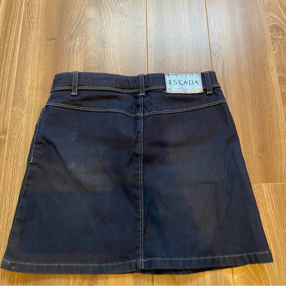 Escada Jean skirt for girls size 10 - Picture 2 of 3